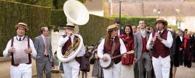 le groupe de jazz mariage