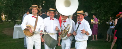 une animation jazz mariage